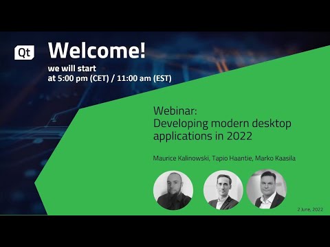 Developing Modern Desktop Application in 2022 {On-demand webinar}