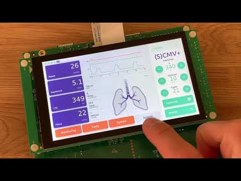 How to Create a Ventilator UI for MCUs overnight {Showcase}