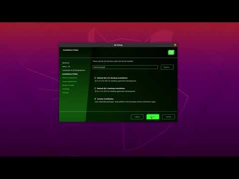 How to install and set up Qt for Device Creation on Linux