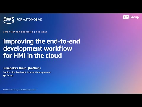 Improving the End-to-End Development Workflow for HMI in the Cloud