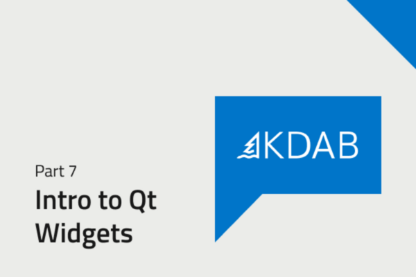 Introduction to Qt Widgets: Part 7