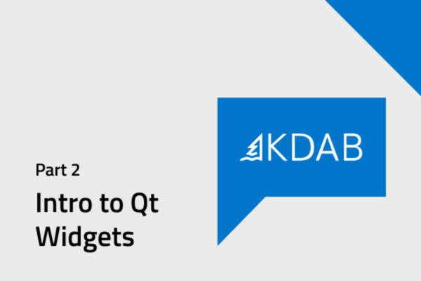 Introduction to Qt Widgets: Part 2